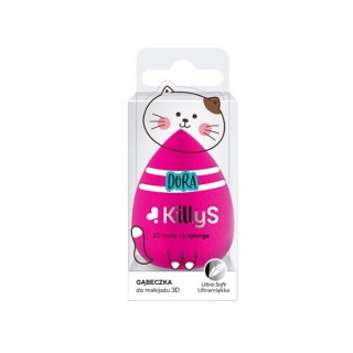 KillyS 3D Make-up Spons Ultra Soft Dora Make-up Spons 1 stuk