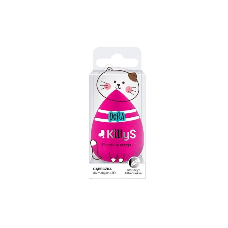 Éponge à maquillage 3D KillyS Ultra Soft Dora (1 pièce)