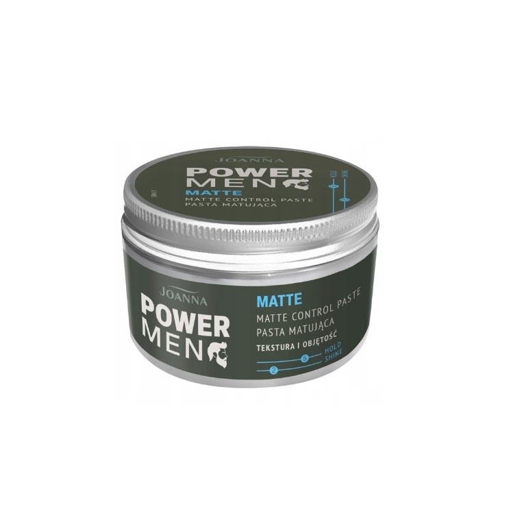 Joanna Power Men Matte Pasta matująca do włosów 100 g