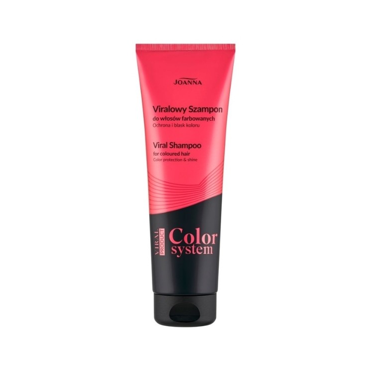 Shampoing viral Joanna Color System pour cheveux colorés 260 ml