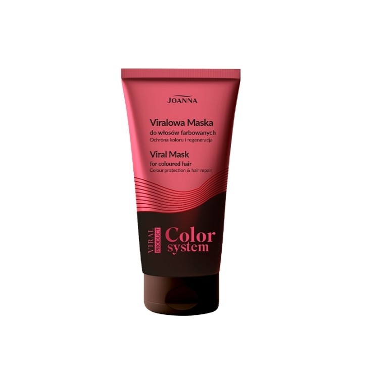 Masque viral Joanna Color System pour cheveux colorés 260 ml