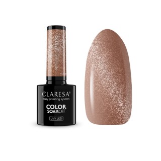 Claresa Nude Glow Cat Eye Hybrid Nail Polish / Light Nude / 5 g