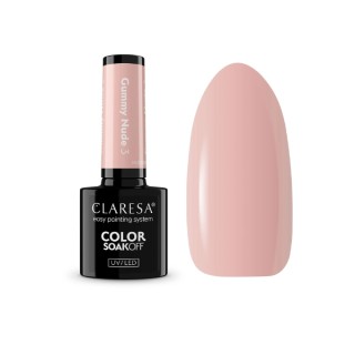 Claresa Nude Glow Gummy Nude Hybrid Nail Polish /3/ 5 g