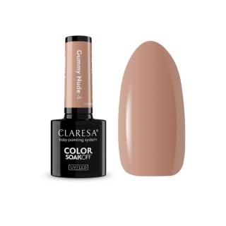 Vernis à ongles hybride Claresa Nude Glow Gummy Nude /4/ 5 g