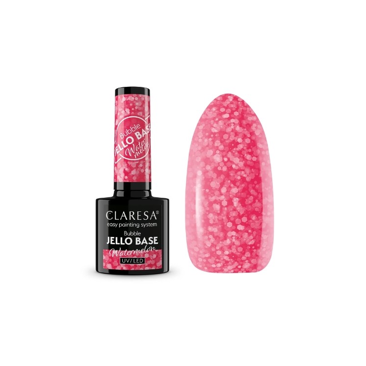 Base pour ongles Claresa Bubble Jello, Watermelon 5
