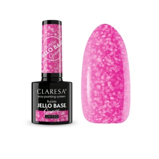 Claresa Bubble Jello Base Guava Nail Base 5