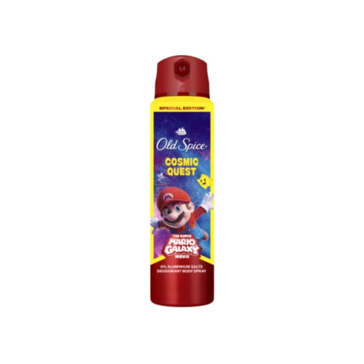 Déodorant Old Spice en spray Mario Glaxy Cosmic Quest 150 ml