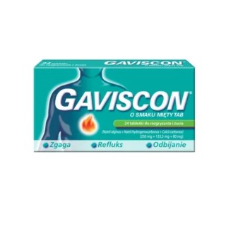 Gaviscon TAB 24 comprimés à croquer