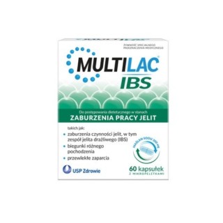 Multilac IBS Butyrate de sodium 300 mg 60 capsules