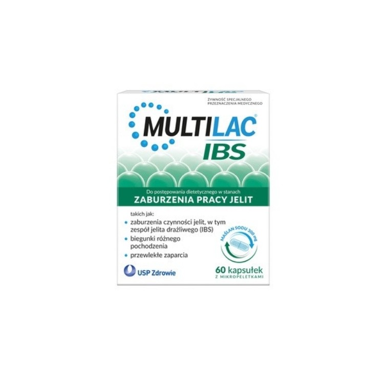 Multilac IBS Natriumbutyraat 300 mg 60 capsules