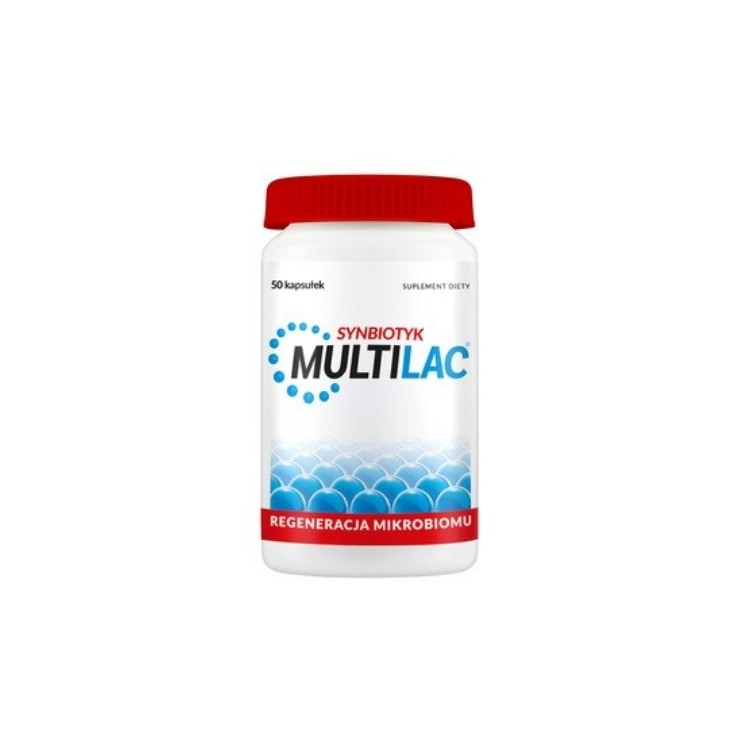 Multilac Synbiotic (probioticum + prebioticum) 50 capsules