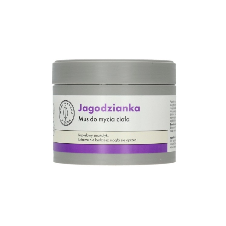 Manufaktura Piękna Jagodzianka Mousse lavante pour le corps 250 g