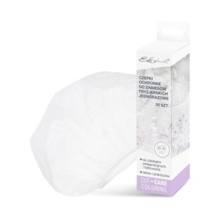 Ensemble de 20 bonnets de coiffure jetables Ewa Schmitt pour traitements cosmétiques