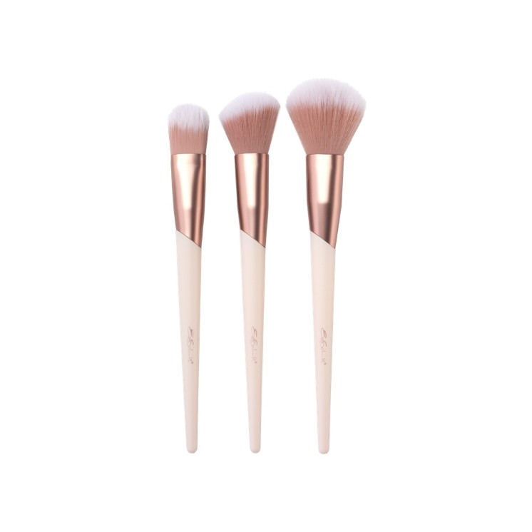 Ewa Schmitt Face Makeup Brush Set 3 Pieces