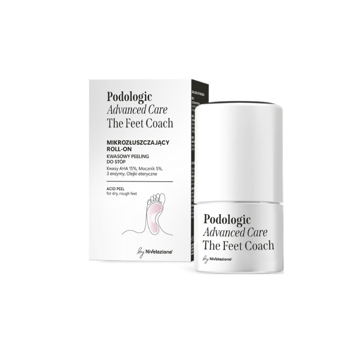 Roll-On Peeling acide micro-exfoliant pour les pieds Podologic Advanced Care 50 ml