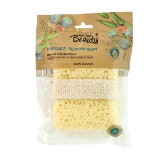 Éponge de lavage et de massage For Your Beauty (1 pièce)