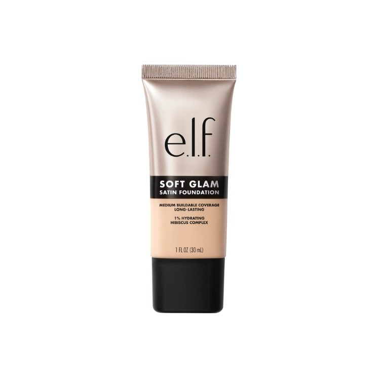 Fond de teint satiné Soft Glam ELF /20/ Light froide 30 ml