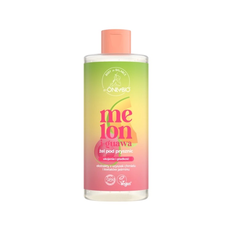 ONLYBIO Gel douche Body en Balance Melon et Goyave 300 ml