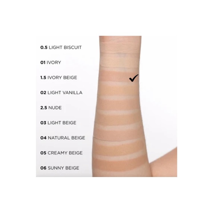 Eveline Better than Perfect hydraterende Beige dekkende Foundation /1, 5 / Ivory 30 ml