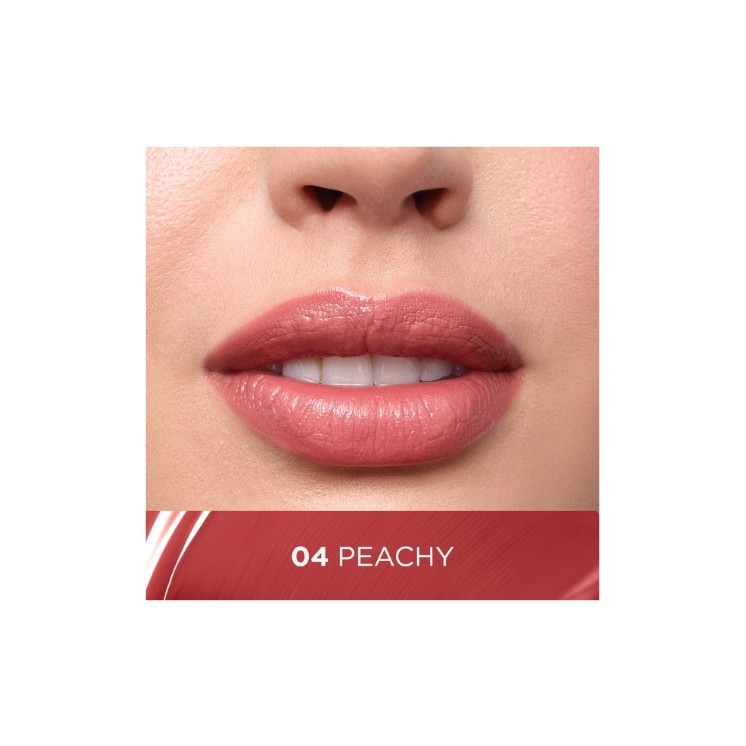 Eveline VinyLove Langdurige Vloeibare Lippenstift met Glanseffect /04/ Peachy 4 ml