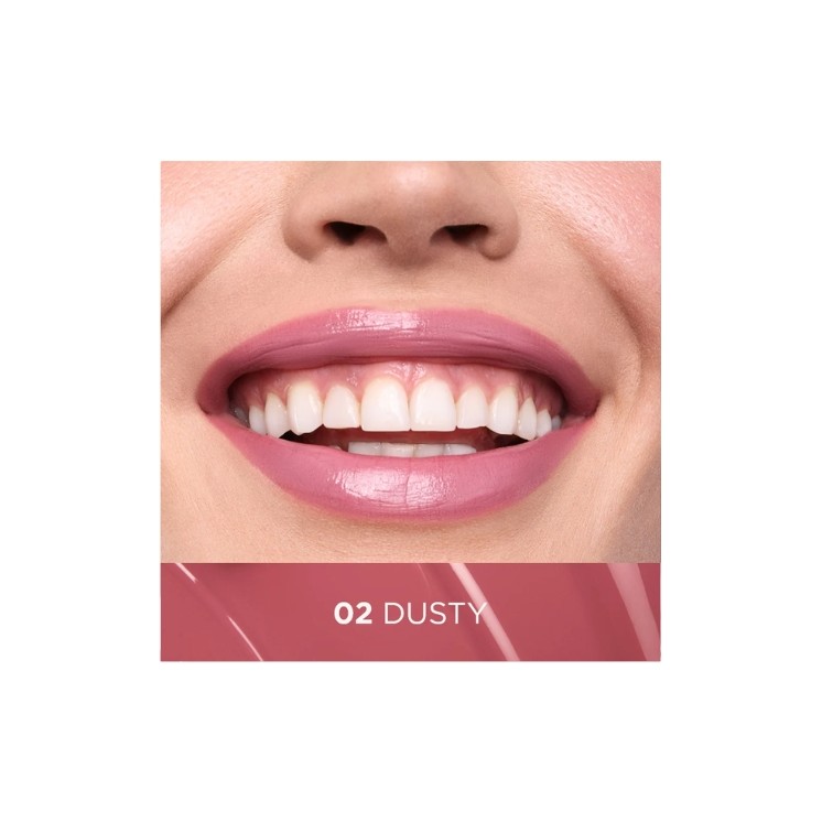 Eveline VinyLove Langhoudende Vloeibare Lippenstift met Glanseffect /02/ Dusty 4 ml