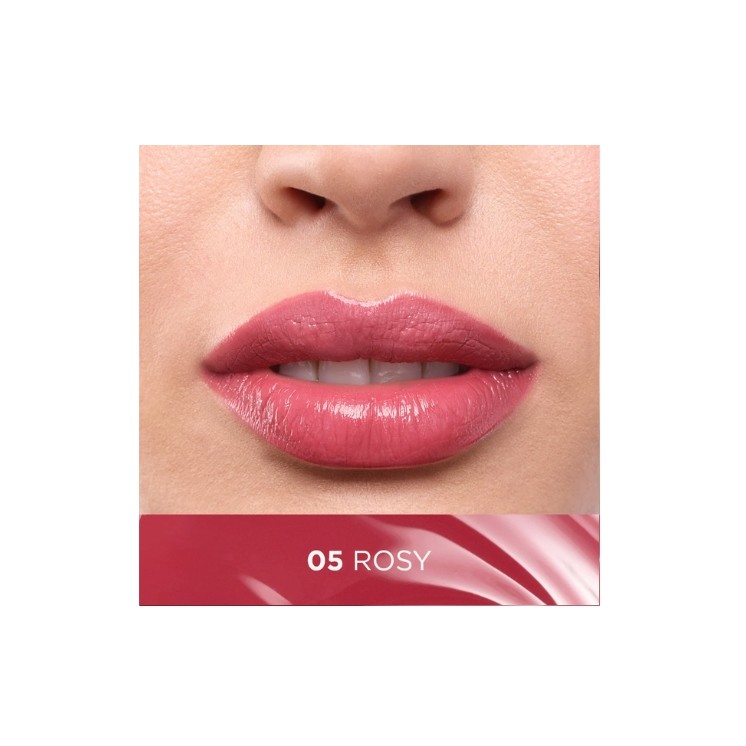 Rouge à lèvres liquide longue tenue Eveline VinyLove effet brillant /05/ Rosy 4 ml