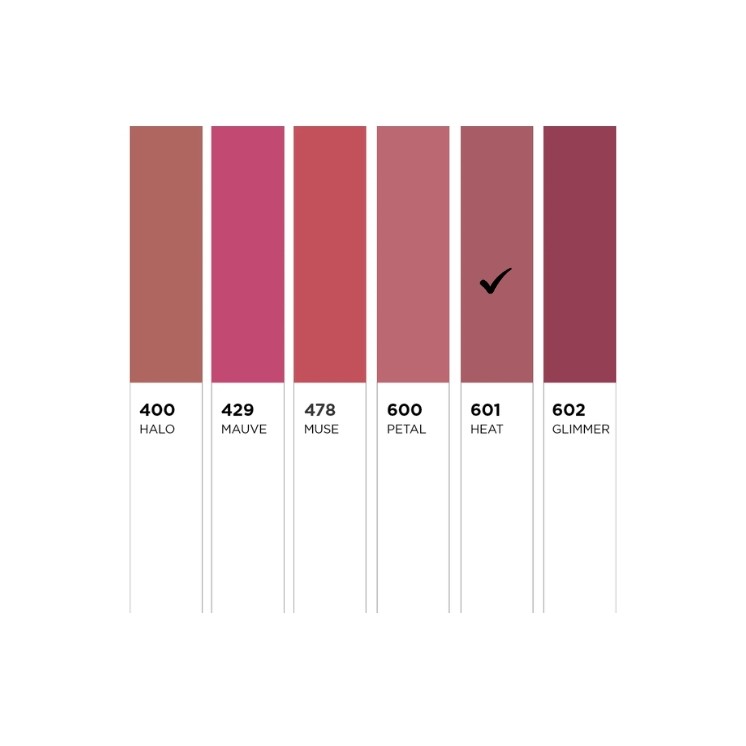 Rouge à lèvres Eveline Celebrity Lips au fini satiné crémeux /601/ Heat (1 pièce)