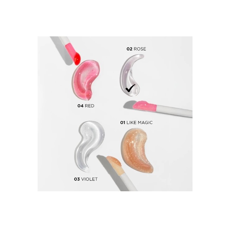 Huile à lèvres Eveline Celebrity Lips - Sérum pour les lèvres /02/ Rose 5 ml