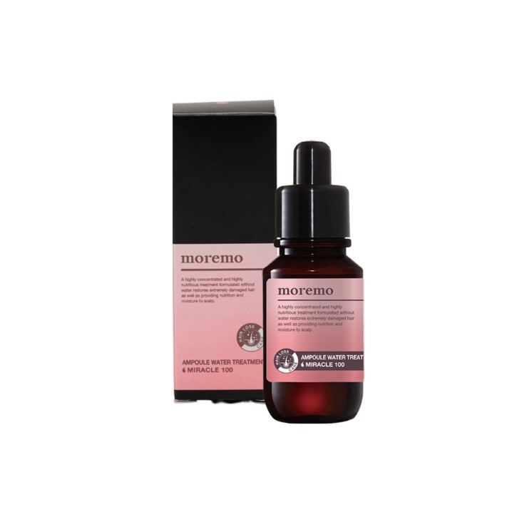 Moremo Ampoule Water Treatment Miracle 100 odżywcza Ampułka do skóry głowy i włosów 30 ml