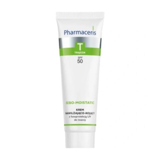 Pharmaceris T Sebo-Moistatic Crème Hydratante Visage SPF30 50 ml