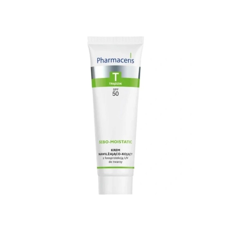Pharmaceris T Sebo-Moistatic nawilżający Krem do twarzy SPF30 50 ml