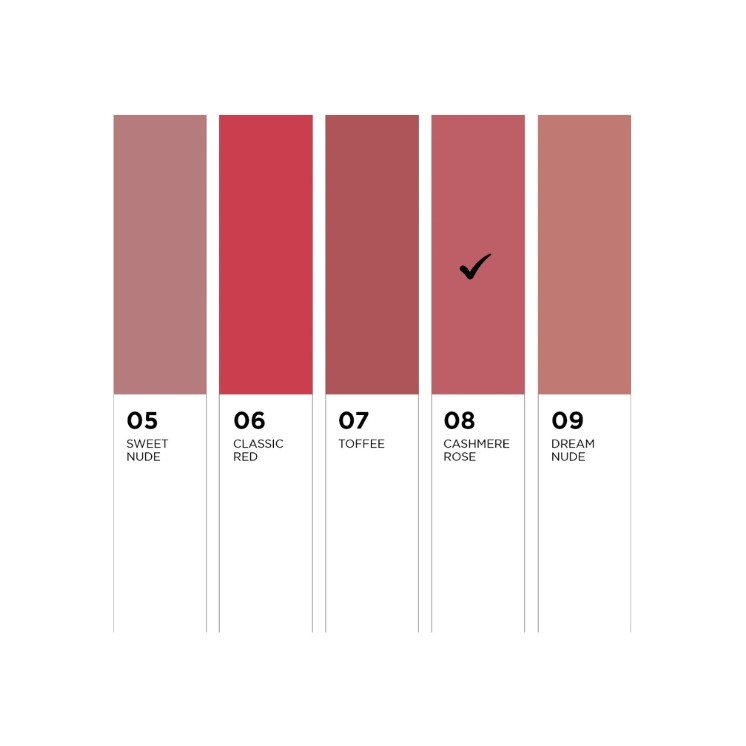 Eveline Wonder Match matte vloeibare lippenstift /08/ Cashmere Rose 6,8 ml
