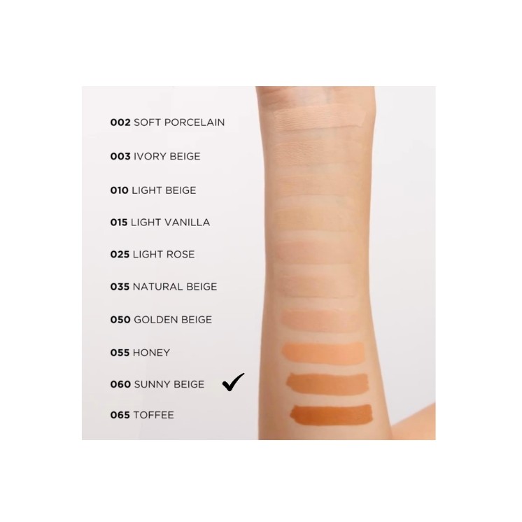 Eveline Liquid Control Facial foundation with Niacinamide in Droper /060/ Sunny Beige 32 ml