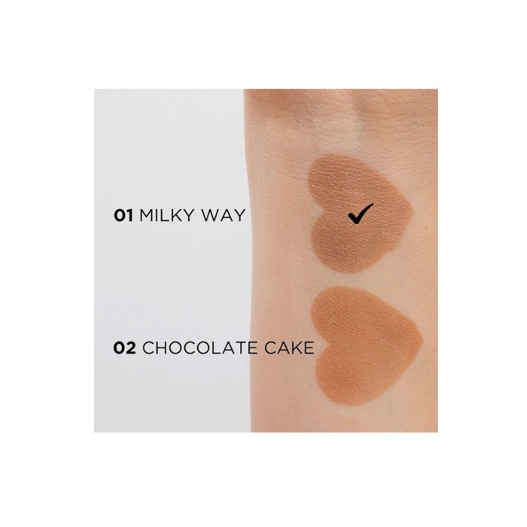 Eveline Feel The Bronze bronzing and contouring face powder /01/ Milky Way