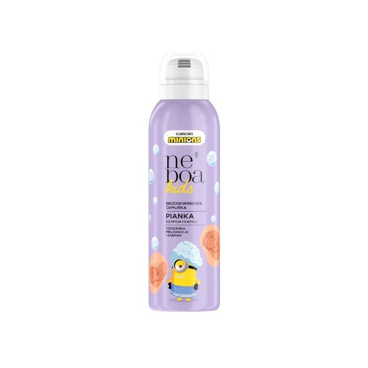 Neboa Kids Pianka do kąpieli Brzoskwiniowa chmurka 200 ml