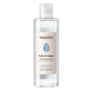 Lotion tonique hydratante pour le visage Resibo Full Of Water 160 ml