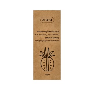 Ziaja Ananas Shot pour le visage, le cou et le décolleté 50 ml
