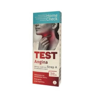 Test d'autotest Angine Streptococcus A : test de détection de l'antigène du streptocoque du groupe A (1 unité)