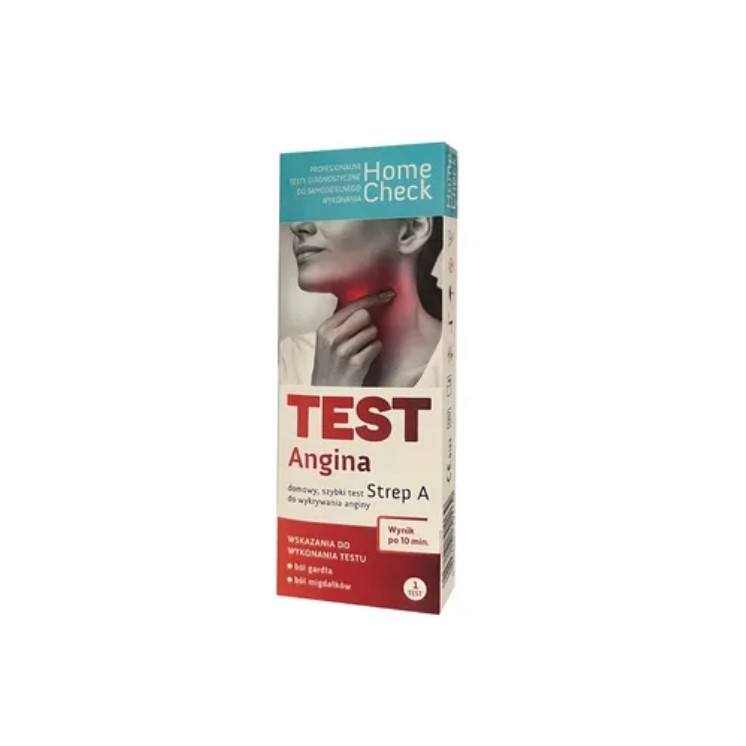 Test d'autotest Angine Streptococcus A : test de détection de l'antigène du streptocoque du groupe A (1 unité)