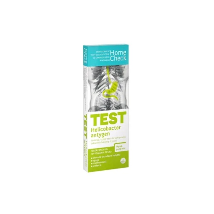 Test d'autocontrôle antigénique Helicobacter 1 pc.