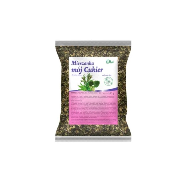 Flos Mieszanka Mój Cukier Herbatka ziołowa 100 g