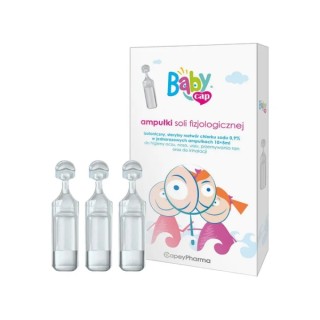 Babycap Sól fizjologiczna 5ml x 10 ampułek
