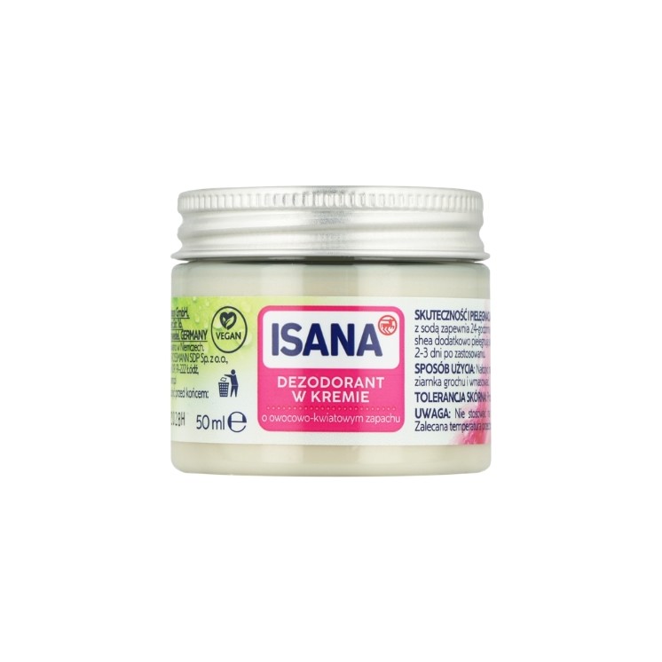Isana Deodorantcrème voor vrouwen 50 ml