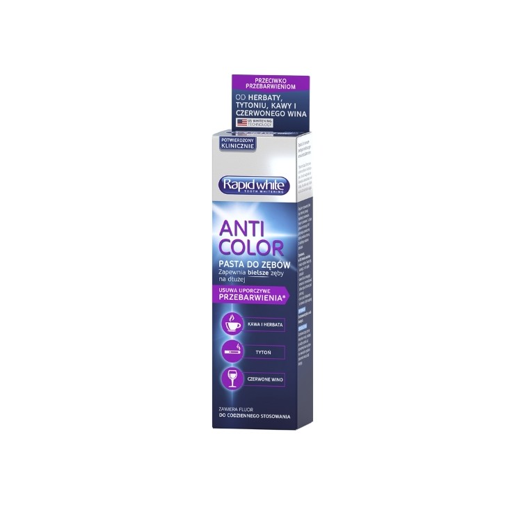 Rapid White Anti-kleurvlekken tandpasta 75 ml