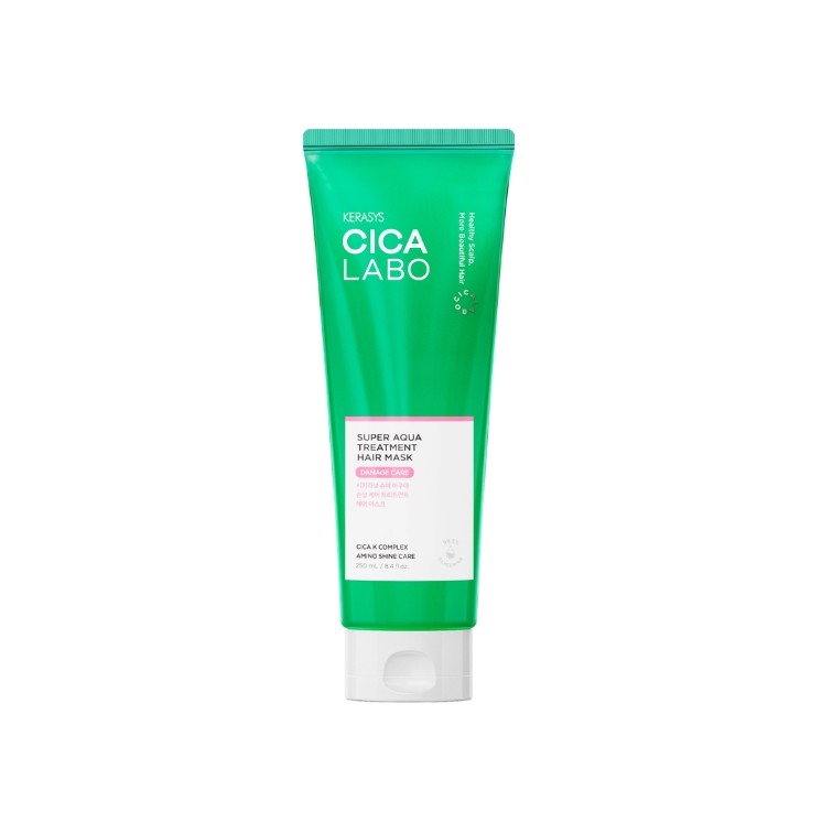 Kerasys Cica Labo Super Aqua Masker voor droog, beschadigd en verzwakt haar 250 ml