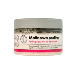 Manufaktura Piękna Mousse Lavante Exfoliante Corps Framboise Praliné 250 g