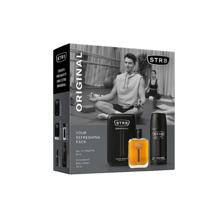Coffret cadeau STR8 Original Eau de Toilette 50 ml + Déodorant Spray 150 ml
