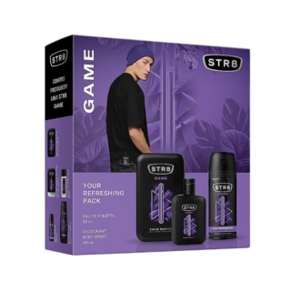 STR8 Game Cadeauset: Eau de Toilette 50 ml + Deodorantspray 150 ml