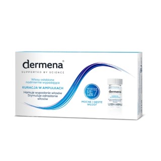 Dermena Haarverzorging Ampullen tegen haaruitval 15 x 15 ml
