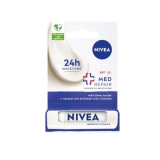Baume à lèvres protecteur Nivea Med Repair SPF15 4,8 ml
